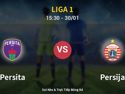 Kết Quả: Persita 0-2 Persija – Highlight & Bàn Thắng | Liga 1
