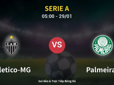 Kết Quả: Atletico-MG 2-2 Palmeiras – Highlight & Bàn Thắng | Serie A