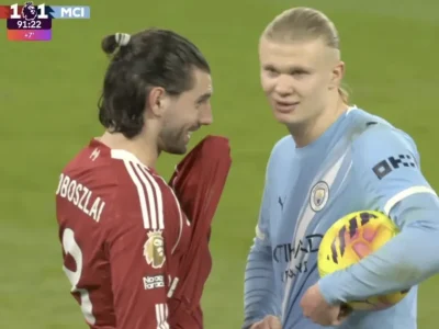 Haaland tiết lộ cuộc đối đầu nảy lửa với Szoboszlai: ‘Đây là lần đầu tôi không muốn nói chuyện với cậu’