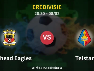 🔴 Trực Tiếp: GO Ahead Eagles 0-0 Telstar – Link Xem Eredivisie (Full HD)