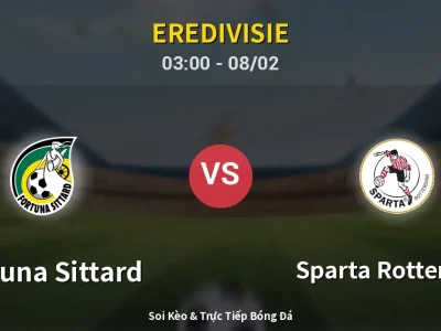 Kết Quả: Fortuna Sittard 2-2 Sparta Rotterdam – Highlight & Bàn Thắng | Eredivisie