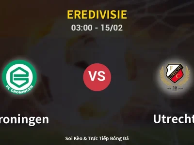 Kết Quả: Groningen 1-2 Utrecht – Highlight & Bàn Thắng | Eredivisie