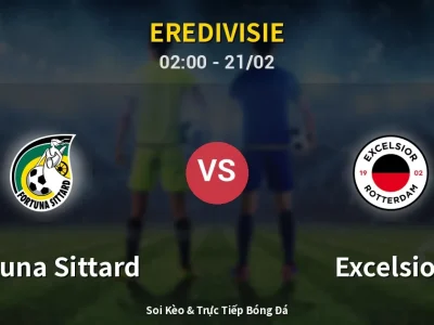 Kết Quả: Fortuna Sittard 2-1 Excelsior – Highlight & Bàn Thắng | Eredivisie