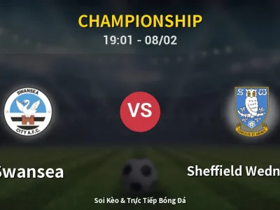 Kết Quả: Swansea 4-0 Sheffield Wednesday – Highlight & Bàn Thắng | Championship