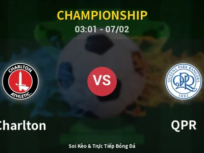 Kết Quả: Charlton 0-0 QPR – Highlight & Bàn Thắng | Championship