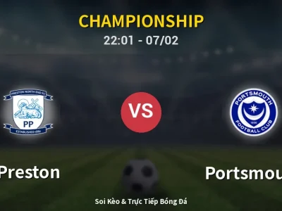 Soi Kèo Preston vs Portsmouth – 22:01 07/02 | Nhận Định, Dự Đoán Tỷ Số