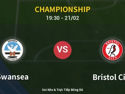 Kết Quả: Swansea 1-0 Bristol City – Highlight & Bàn Thắng | Championship