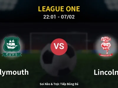 Soi Kèo Plymouth vs Lincoln – 22:01 07/02 | Nhận Định, Dự Đoán Tỷ Số