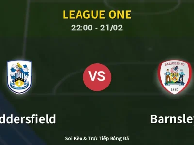 🔴 Trực Tiếp: Huddersfield 0-0 Barnsley – Link Xem League One (Full HD)