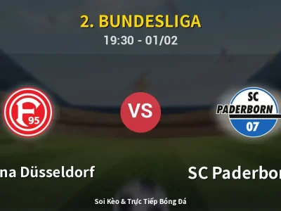 🔴 Trực Tiếp: Fortuna Düsseldorf 0-1 SC Paderborn 07 – Link Xem 2. Bundesliga (Full HD)