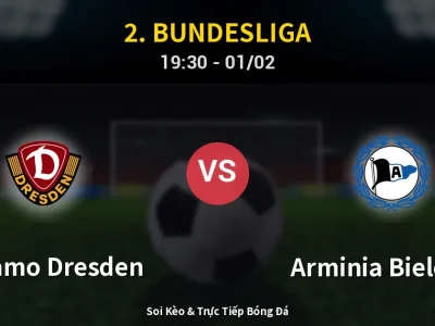 🔴 Trực Tiếp: Dynamo Dresden 1-0 Arminia Bielefeld – Link Xem 2. Bundesliga (Full HD)