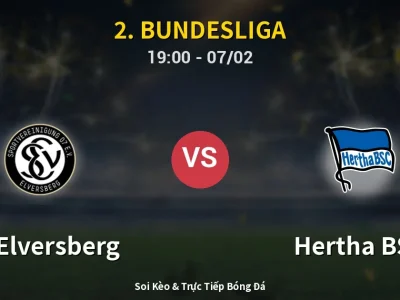 Kết Quả: SV Elversberg 0-3 Hertha BSC – Highlight & Bàn Thắng | 2. Bundesliga