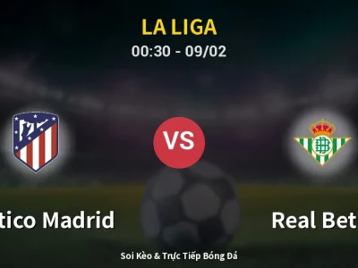 Kết Quả: Atletico Madrid 0-1 Real Betis – Highlight & Bàn Thắng | La Liga