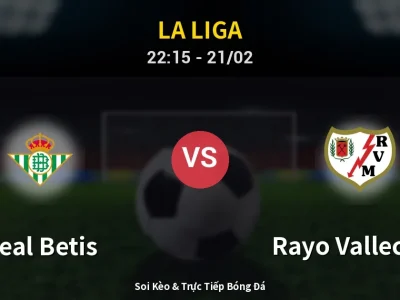 🔴 Trực Tiếp: Real Betis 0-0 Rayo Vallecano – Link Xem La Liga (Full HD)