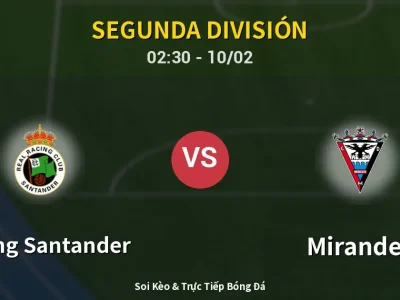 Kết Quả: Racing Santander 1-0 Mirandes – Highlight & Bàn Thắng | Segunda División
