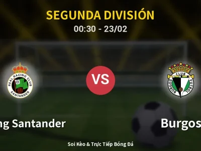 Kết Quả: Racing Santander 1-0 Burgos – Highlight & Bàn Thắng | Segunda División