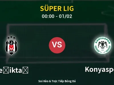 Kết Quả: Beşiktaş 2-1 Konyaspor – Highlight & Bàn Thắng | Süper Lig