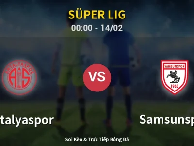Kết Quả: Antalyaspor 3-1 Samsunspor – Highlight & Bàn Thắng | Süper Lig