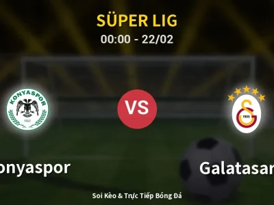 Kết Quả: Konyaspor 2-0 Galatasaray – Highlight & Bàn Thắng | Süper Lig