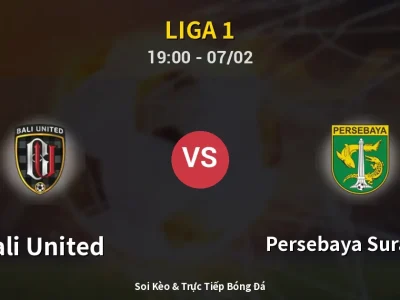 Kết Quả: Bali United 1-3 Persebaya Surabaya – Highlight & Bàn Thắng | Liga 1