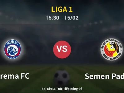 Kết Quả: Arema FC 3-0 Semen Padang – Highlight & Bàn Thắng | Liga 1