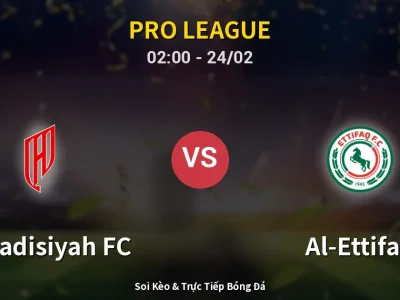 Kết Quả: Al-Qadisiyah FC 4-0 Al-Ettifaq – Highlight & Bàn Thắng | Pro League