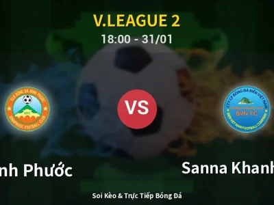 Kết Quả: Bình Phước 3-1 Sanna Khanh Hoa – Highlight & Bàn Thắng | V.League 2