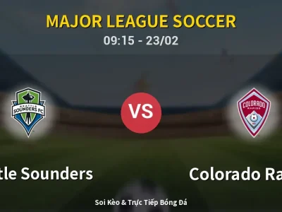 Kết Quả: Seattle Sounders 2-0 Colorado Rapids – Highlight & Bàn Thắng | Major League Soccer