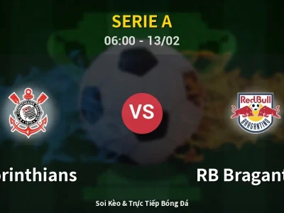 Kết Quả: Corinthians 2-0 RB Bragantino – Highlight & Bàn Thắng | Serie A