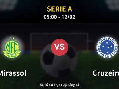 Kết Quả: Mirassol 2-2 Cruzeiro – Highlight & Bàn Thắng | Serie A