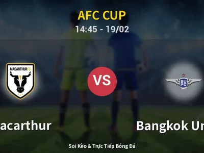Kết Quả: Macarthur 2-2 Bangkok United – Highlight & Bàn Thắng | AFC Cup