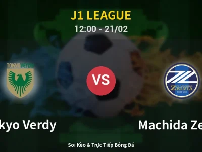 Kết Quả: Tokyo Verdy 2-2 Machida Zelvia – Highlight & Bàn Thắng | J1 League