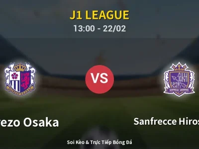 Kết Quả: Cerezo Osaka 1-2 Sanfrecce Hiroshima – Highlight & Bàn Thắng | J1 League