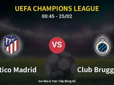 Kết Quả: Atletico Madrid 4-1 Club Brugge KV – Highlight & Bàn Thắng | UEFA Champions League