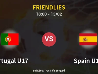 Kết Quả: Portugal U17 1-1 Spain U17 – Highlight & Bàn Thắng | Friendlies