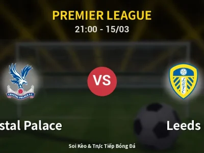 Soi Kèo Crystal Palace vs Leeds – 21:00 15/03 | Nhận Định, Dự Đoán Tỷ Số