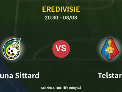 🔴 Trực Tiếp: Fortuna Sittard 1-2 Telstar – Link Xem Eredivisie (Full HD)