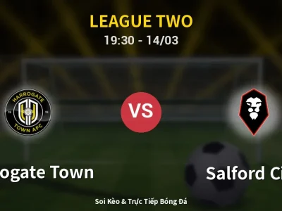Kết Quả: Harrogate Town 0-1 Salford City – Highlight & Bàn Thắng | League Two