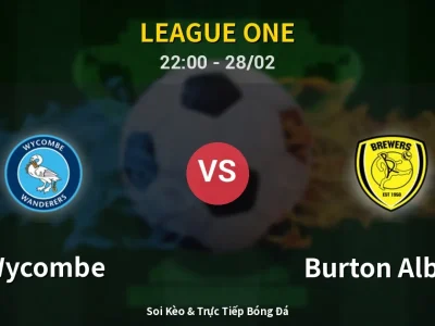 Soi Kèo Wycombe vs Burton Albion – 22:00 28/02 | Nhận Định, Dự Đoán Tỷ Số