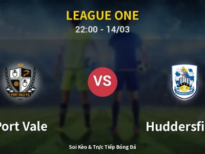🔴 Trực Tiếp: Port Vale 0-0 Huddersfield – Link Xem League One (Full HD)