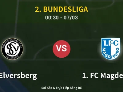 Kết Quả: SV Elversberg 1-0 1. FC Magdeburg – Highlight & Bàn Thắng | 2. Bundesliga
