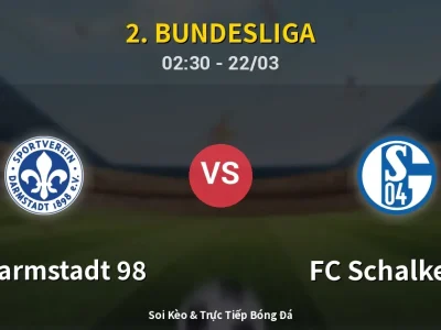 Kết Quả: SV Darmstadt 98 1-1 FC Schalke 04 – Highlight & Bàn Thắng | 2. Bundesliga
