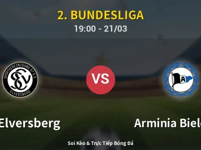 Kết Quả: SV Elversberg 3-1 Arminia Bielefeld – Highlight & Bàn Thắng | 2. Bundesliga