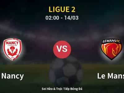 Kết Quả: Nancy 2-4 Le Mans – Highlight & Bàn Thắng | Ligue 2