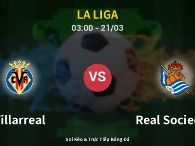 Kết Quả: Villarreal 3-1 Real Sociedad – Highlight & Bàn Thắng | La Liga