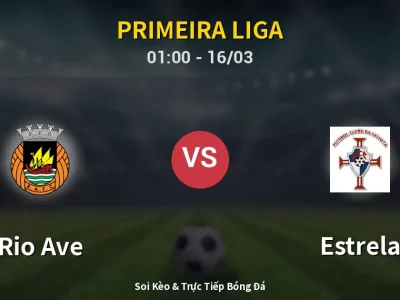 Kết Quả: Rio Ave 2-1 Estrela – Highlight & Bàn Thắng | Primeira Liga