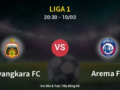 🔴 Trực Tiếp: Bhayangkara FC 0-1 Arema FC – Link Xem Liga 1 (Full HD)