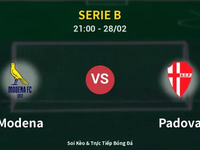 Soi Kèo Modena vs Padova – 21:00 28/02 | Nhận Định, Dự Đoán Tỷ Số