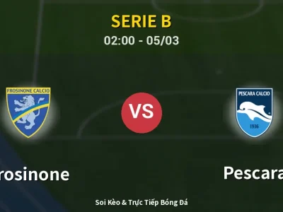 Kết Quả: Frosinone 2-2 Pescara – Highlight & Bàn Thắng | Serie B