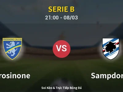 Soi Kèo Frosinone vs Sampdoria – 21:00 08/03 | Nhận Định, Dự Đoán Tỷ Số